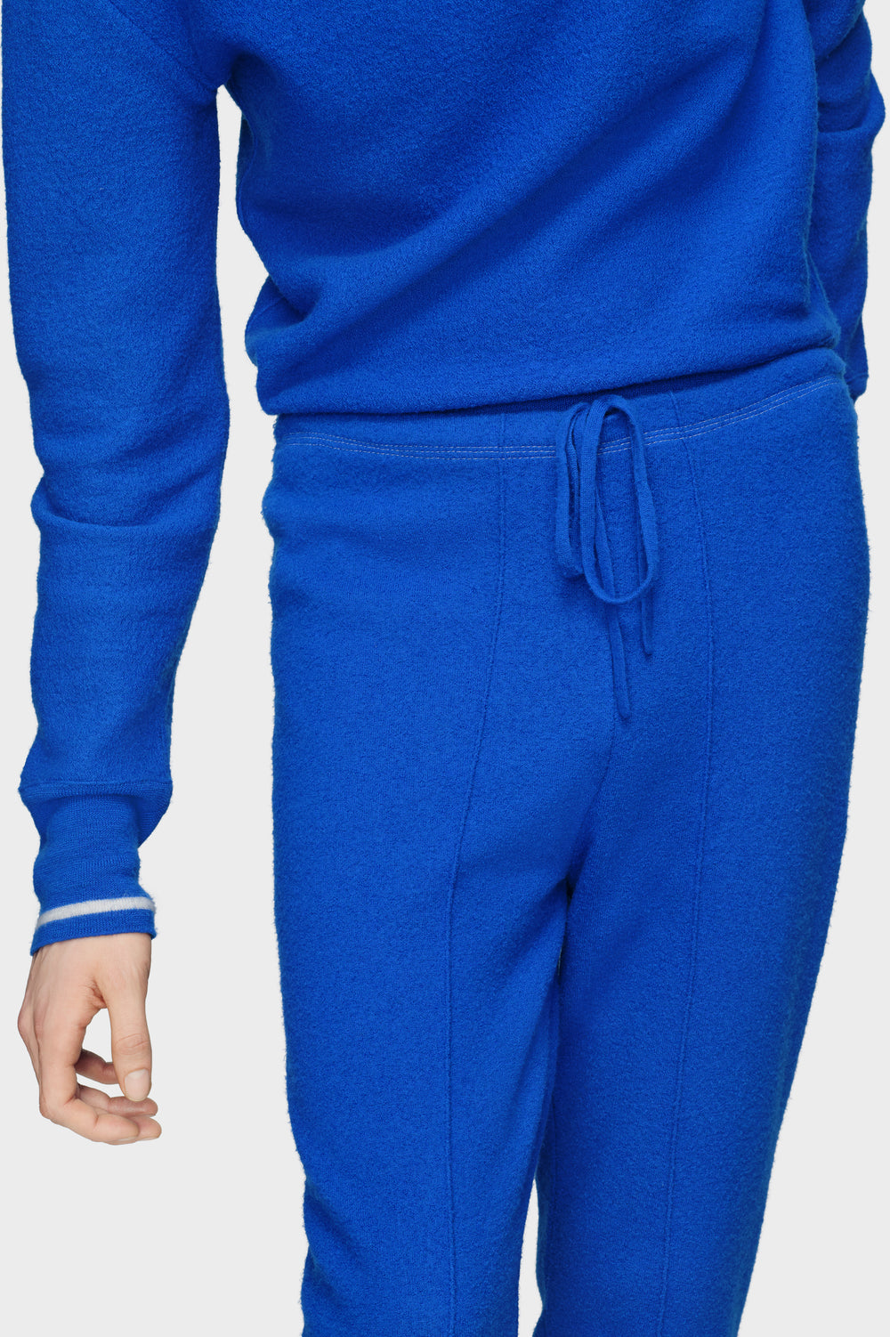 Wool track pant