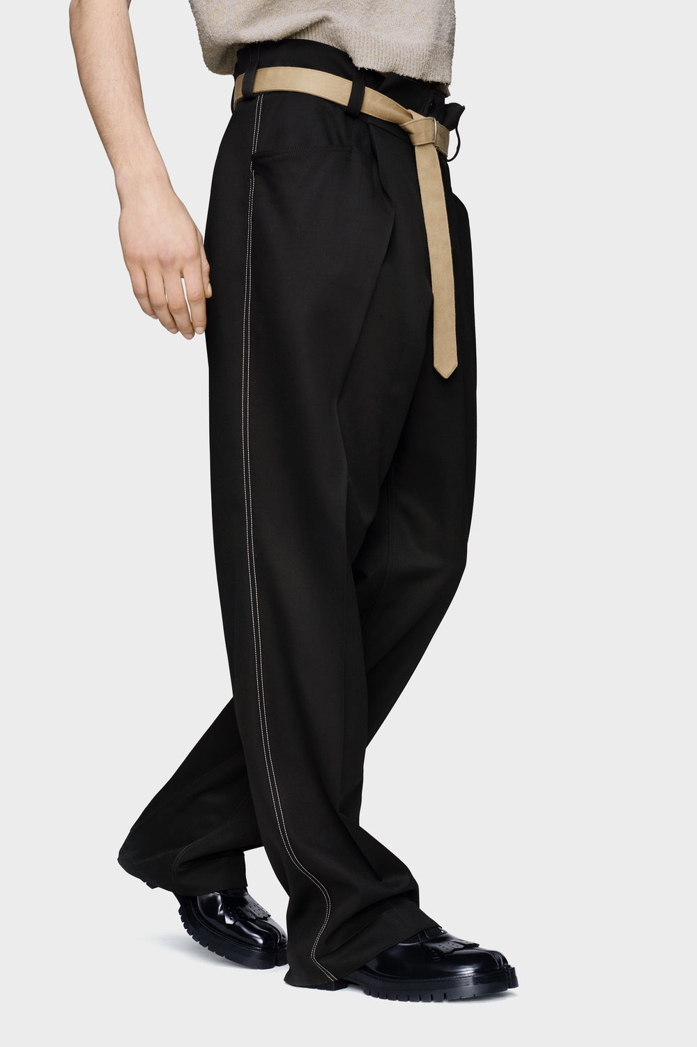 Wool trousers