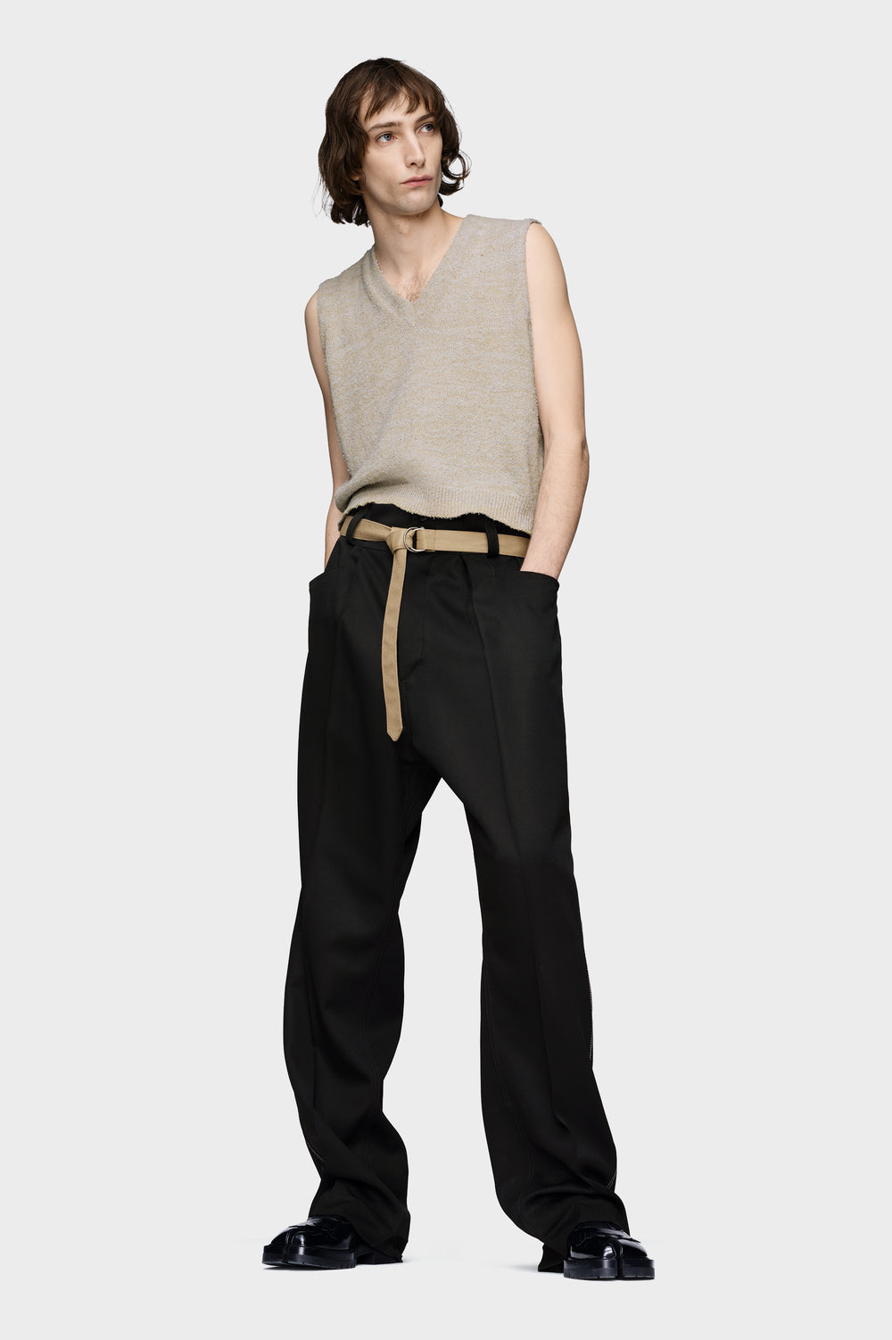 Wool trousers