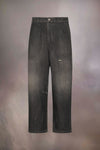 Distressed jeans