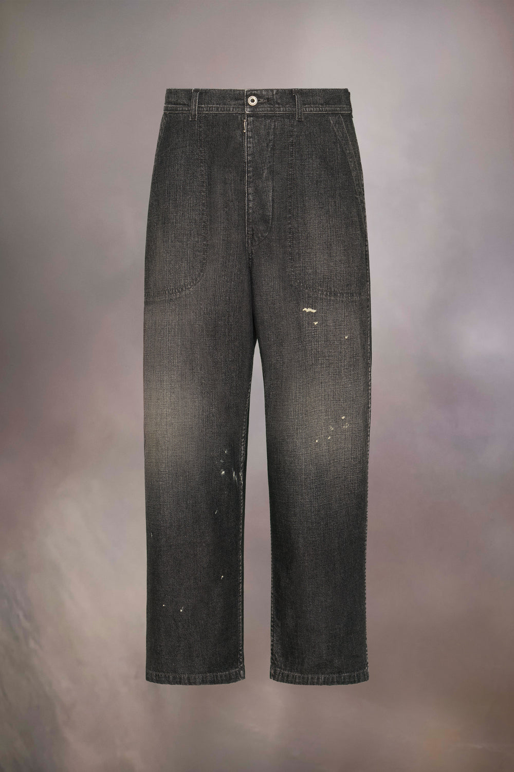 Distressed jeans
