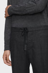 Maison Margiela Drawstring wool trousers