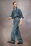 Turn-up Jeans