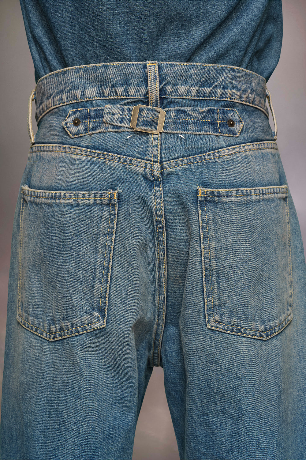 Turn-up Jeans