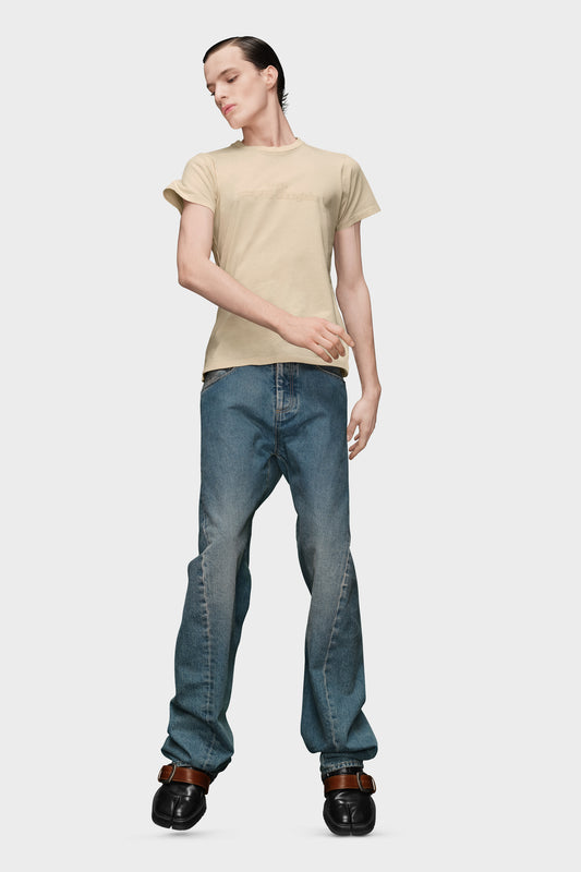 Diagonal Seam Jeans
