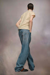 Diagonal Seam Jeans