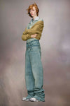 Buckle jeans