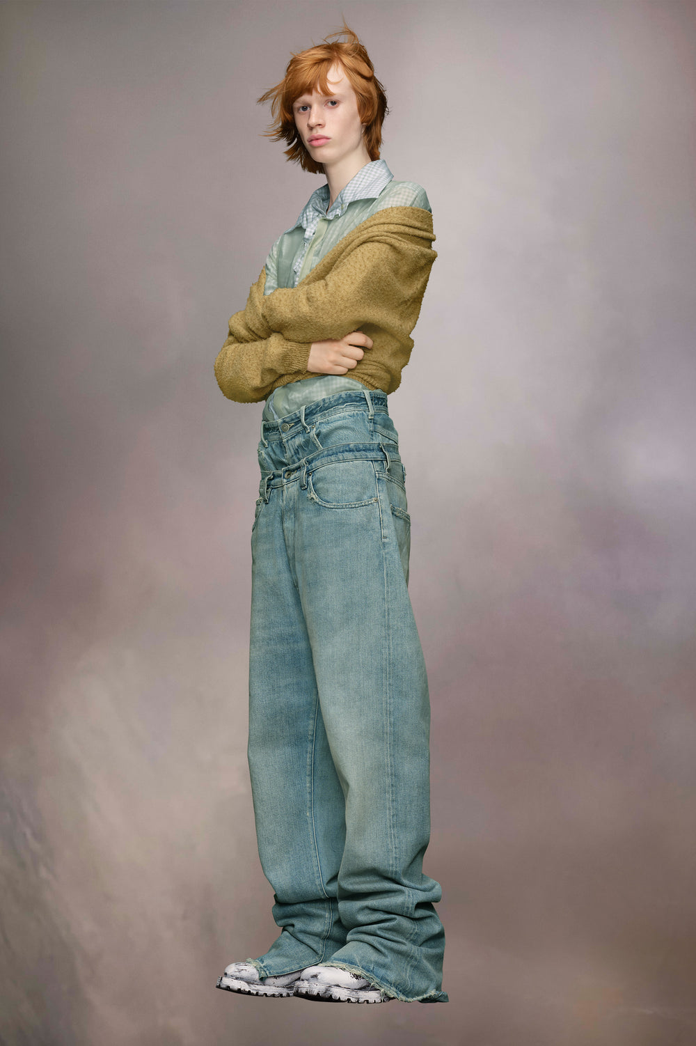 Buckle jeans