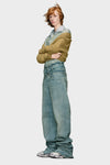 Pilling knitwear cardigan