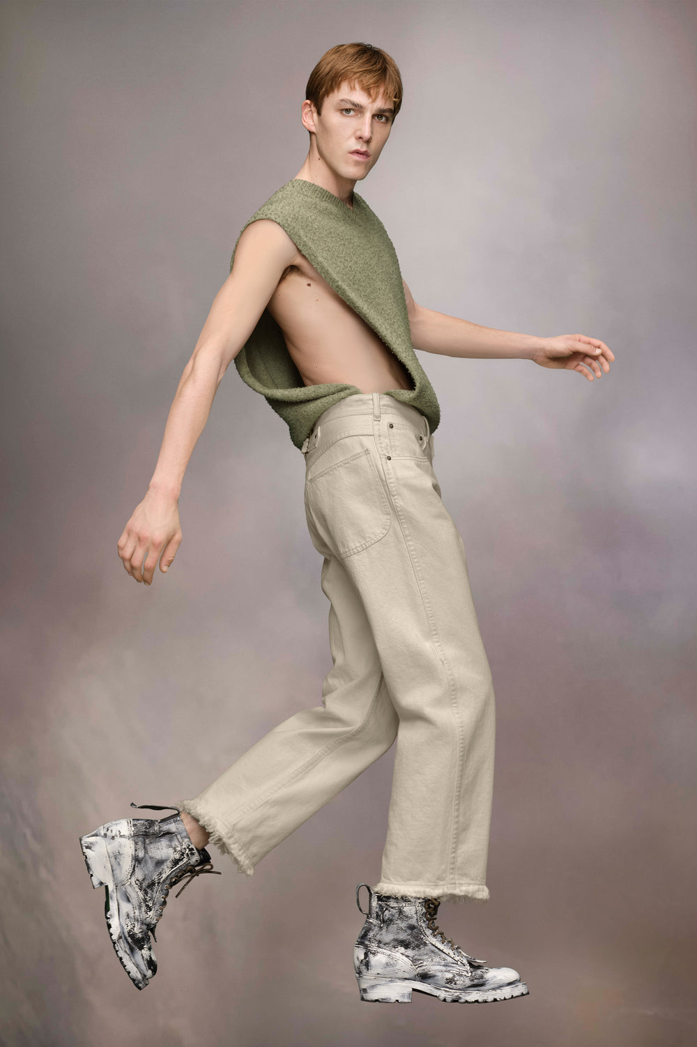 Pilling knitwear top
