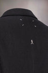 Woven long coat