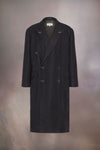 Woven long coat