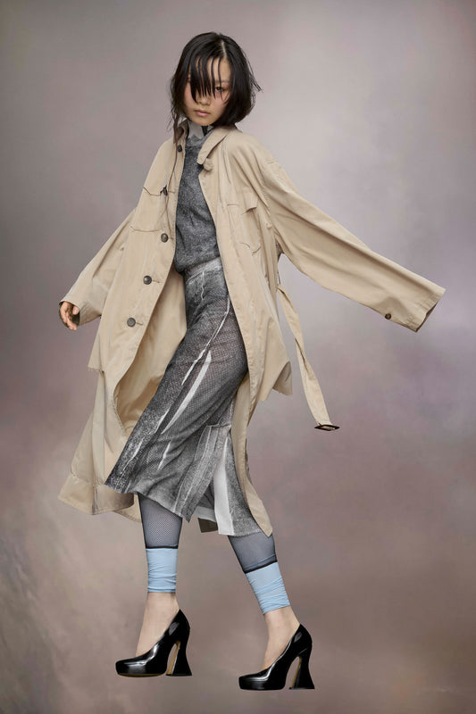 Décortiqué reversible coat