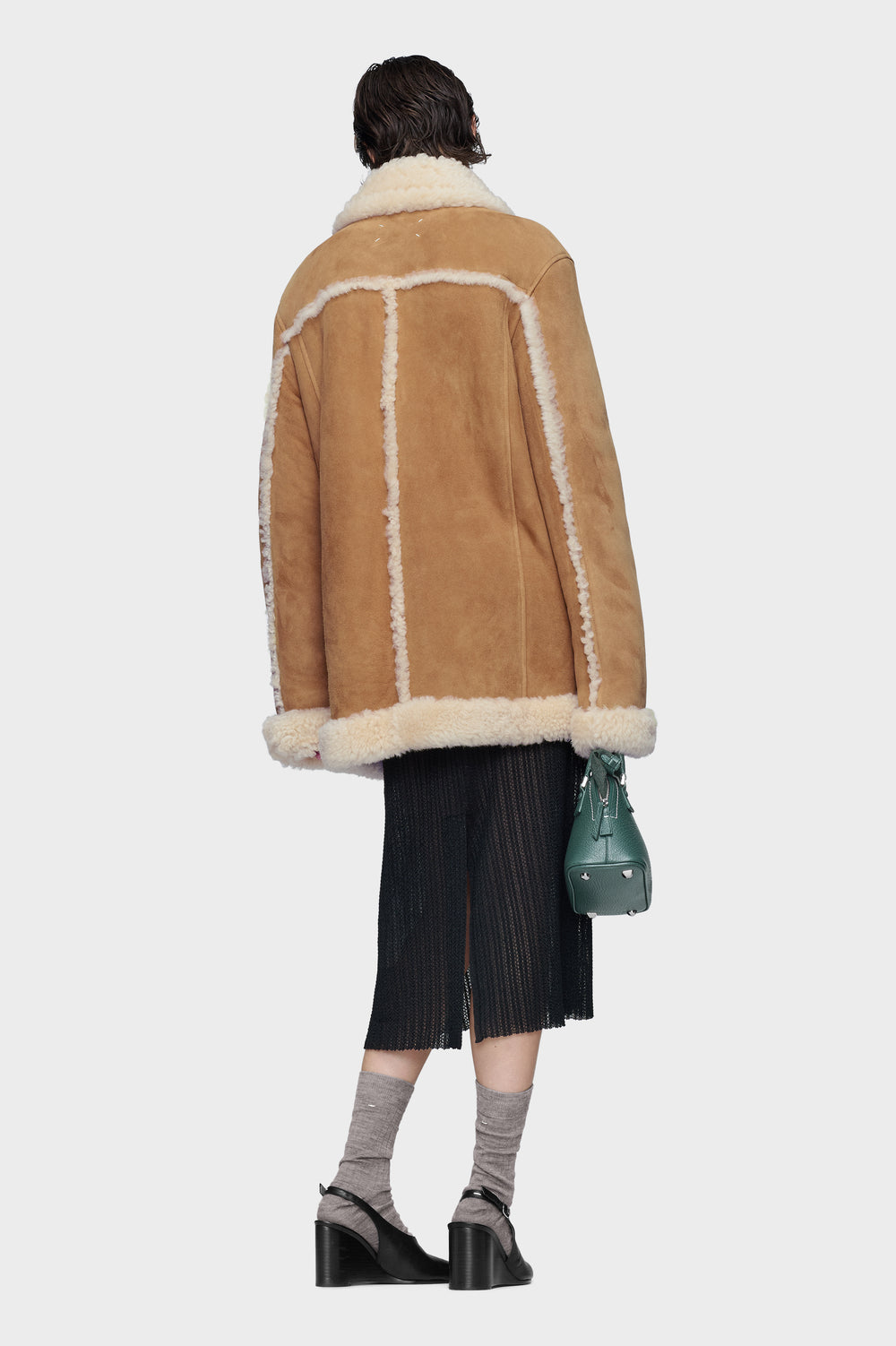 Maison Margiela Shearling caban