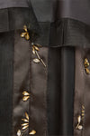 Décortiqué silk dress