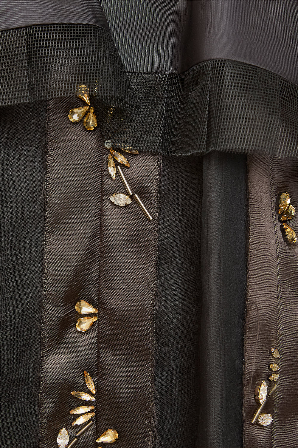 Décortiqué silk dress