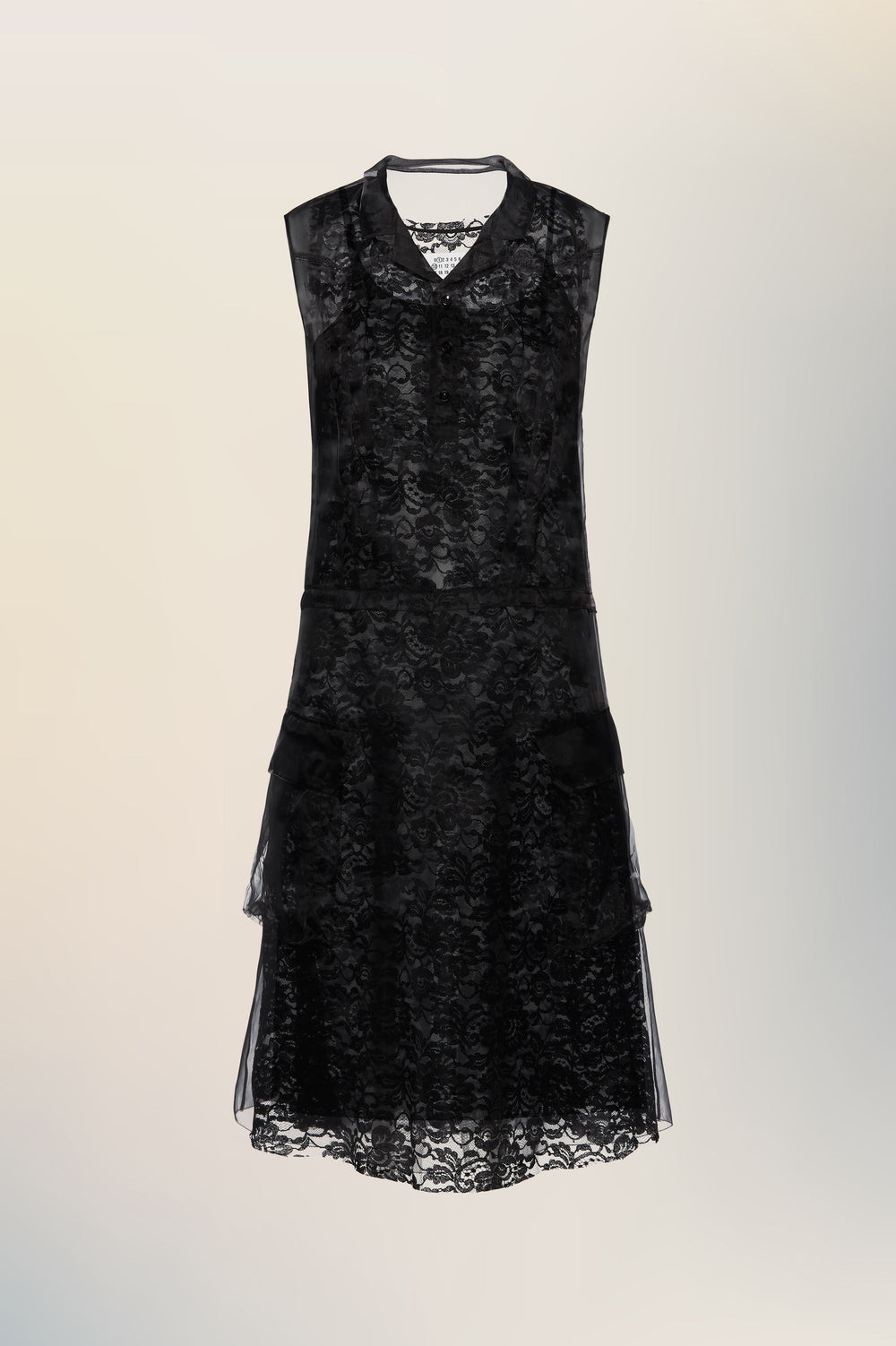 Sheer tea dress