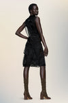 Sheer tea dress
