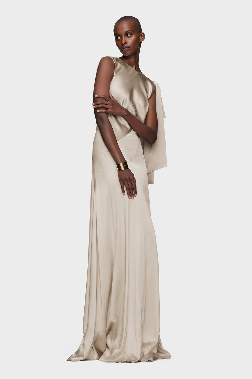 Maison Margiela Bias-cut Evening Gown