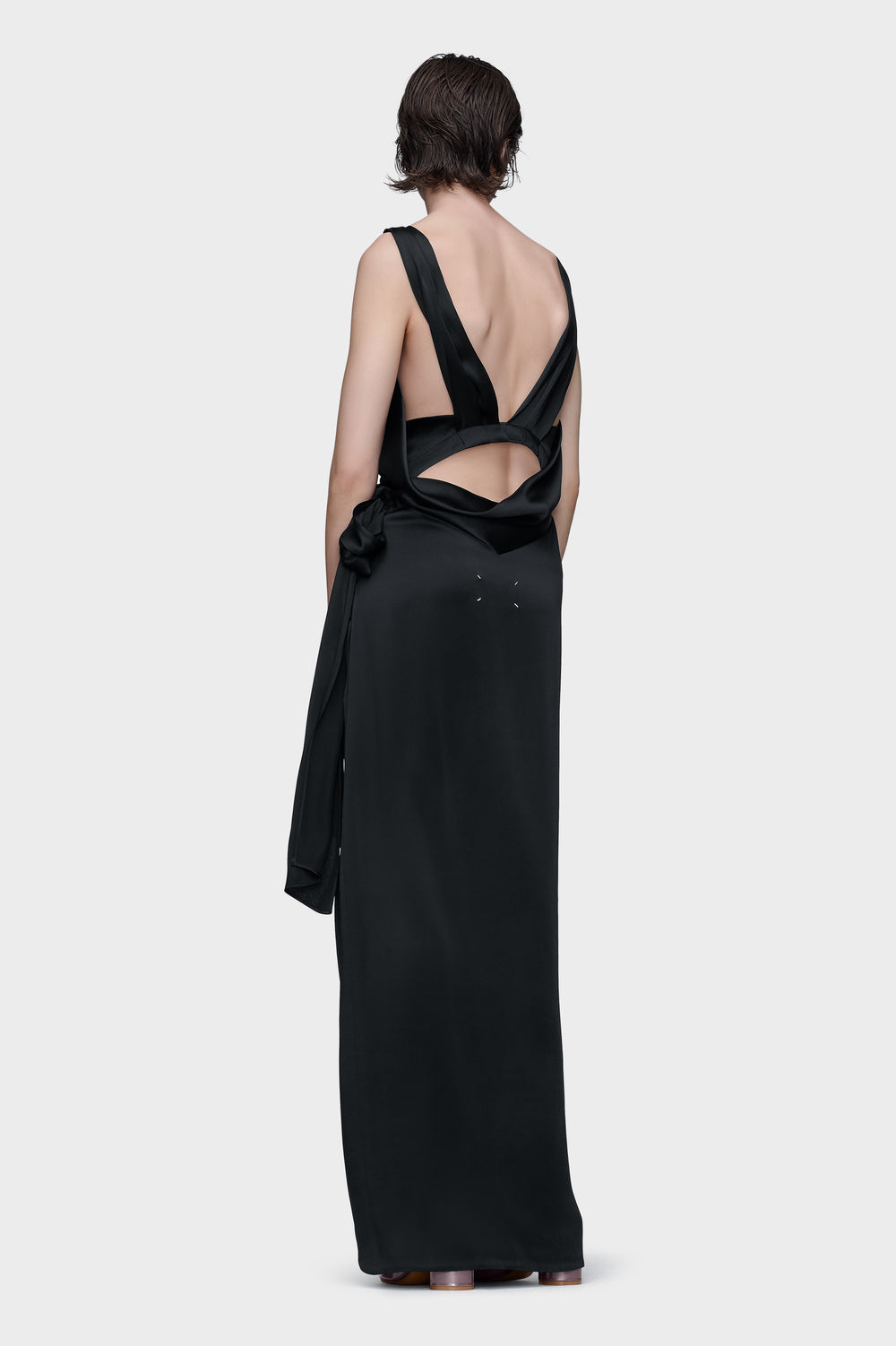 Maison Margiela Silk satin maxi dress