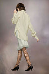 Dropped hem shirt