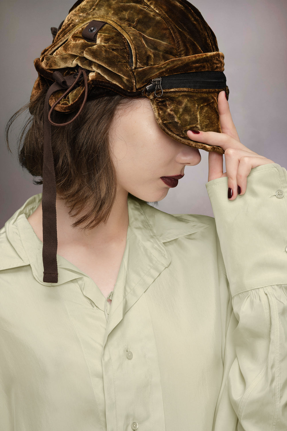 Dropped hem shirt