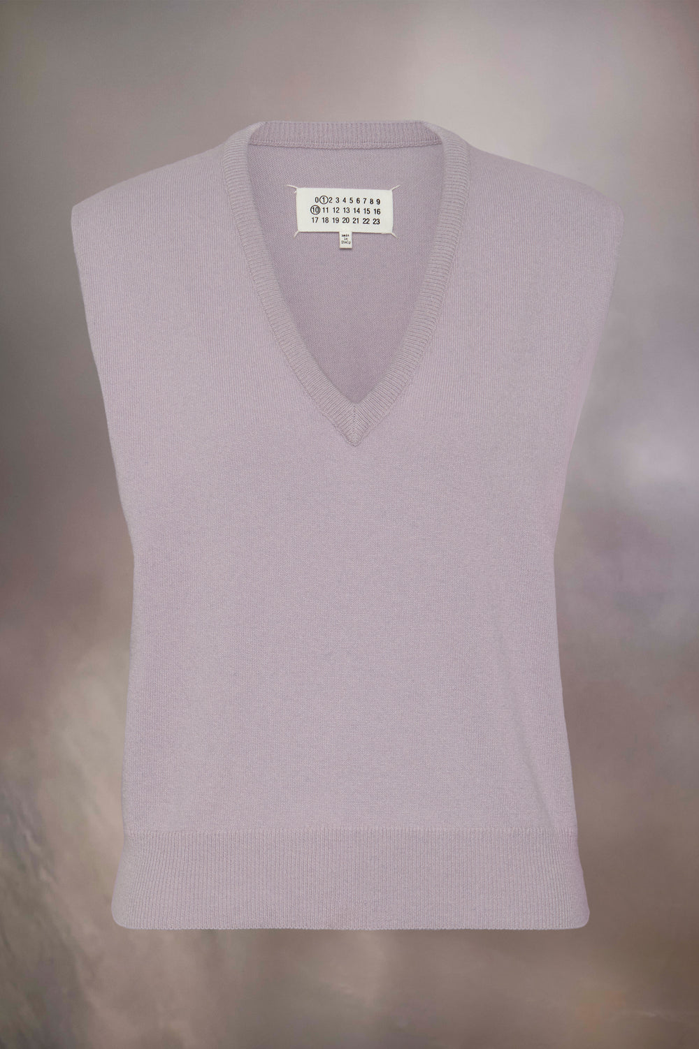 Wool V-neck Gilet