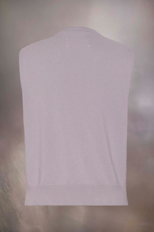 Wool V-neck Gilet