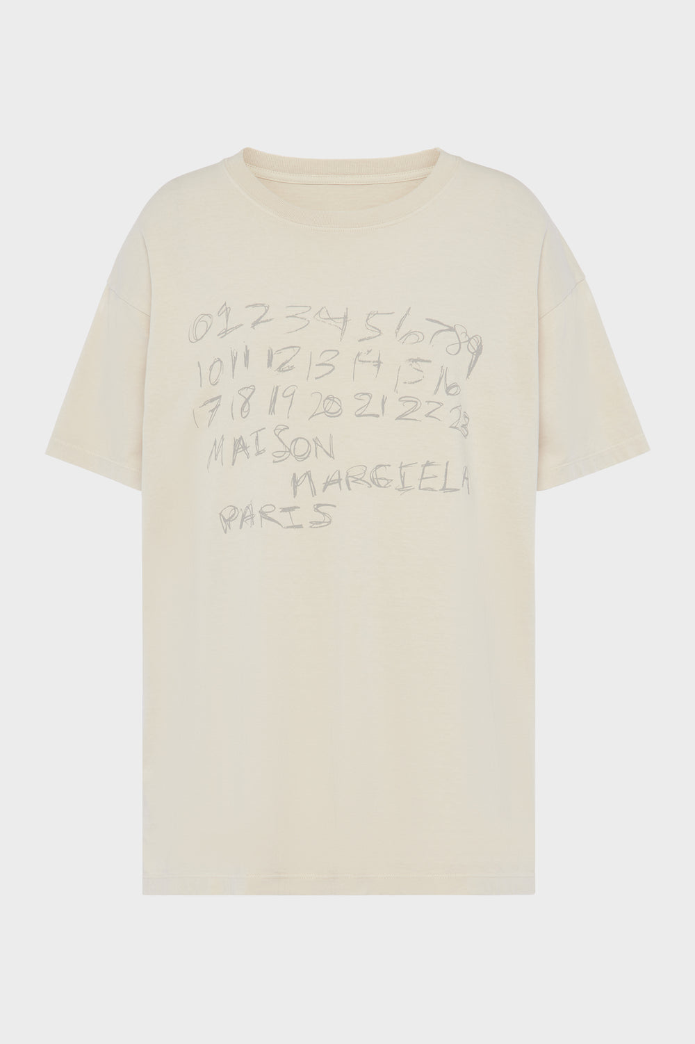 Maison Margiela Numerical cotton T-shirt