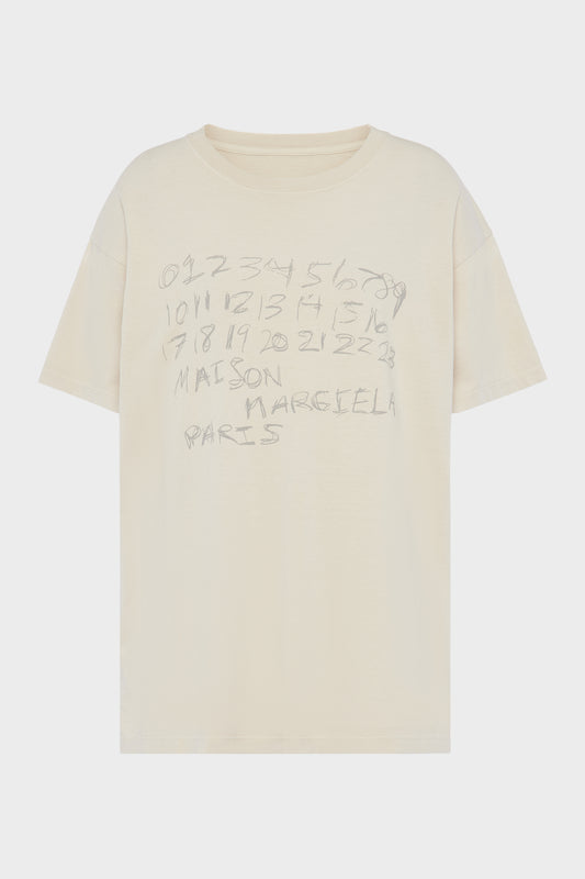 Maison Margiela Numerical cotton T-shirt
