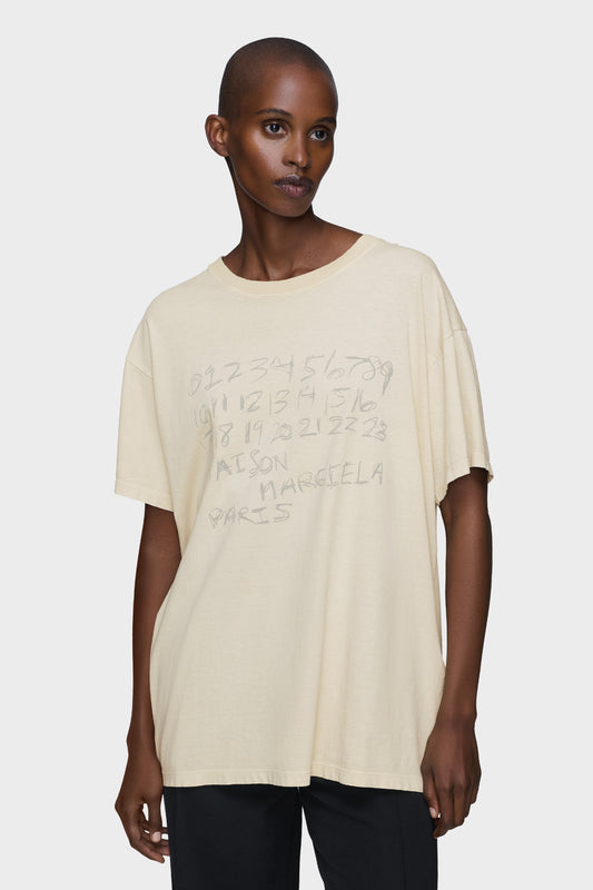 Maison Margiela Numerical cotton T-shirt