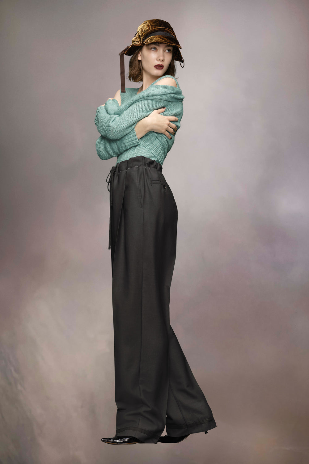 Mohair trousers