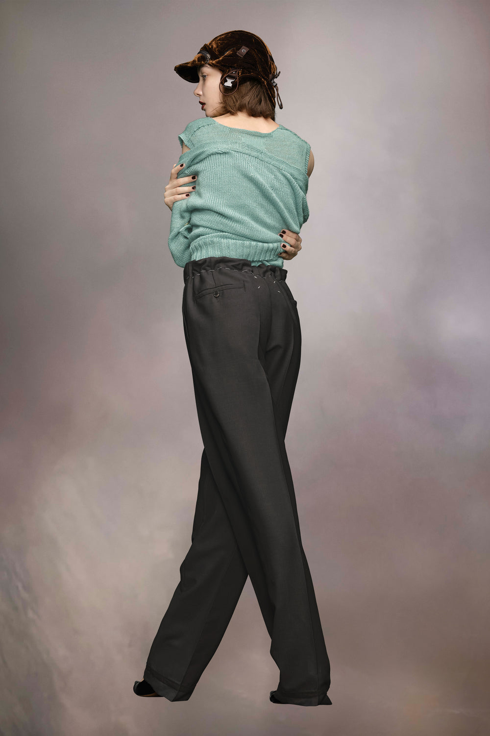 Mohair trousers