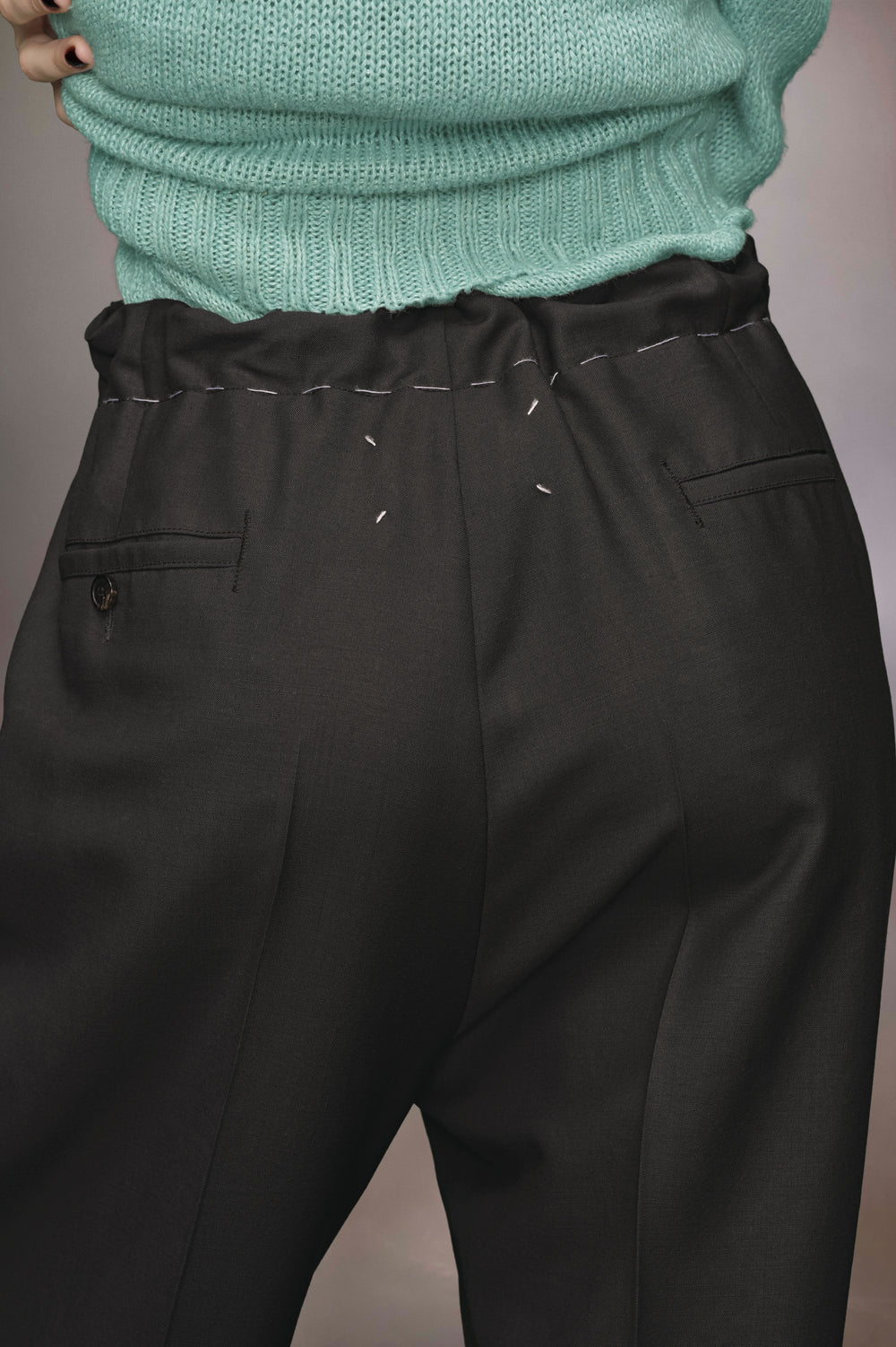 Mohair trousers