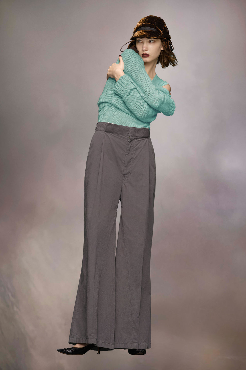 Pleat trousers