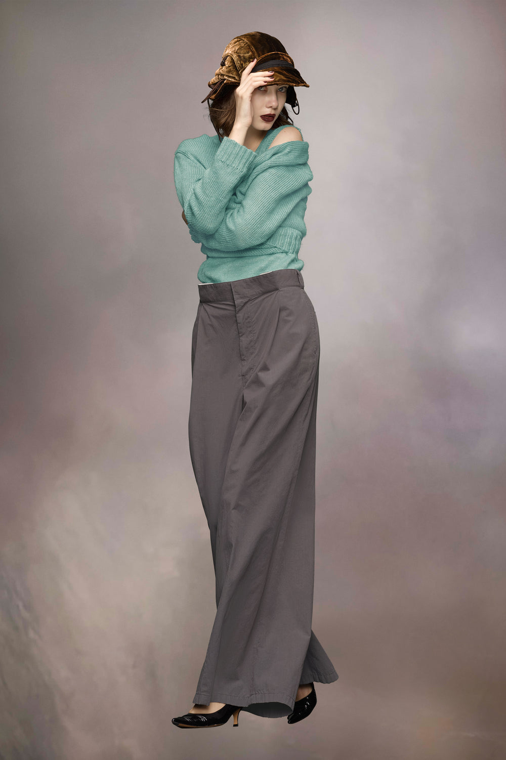 Pleat trousers