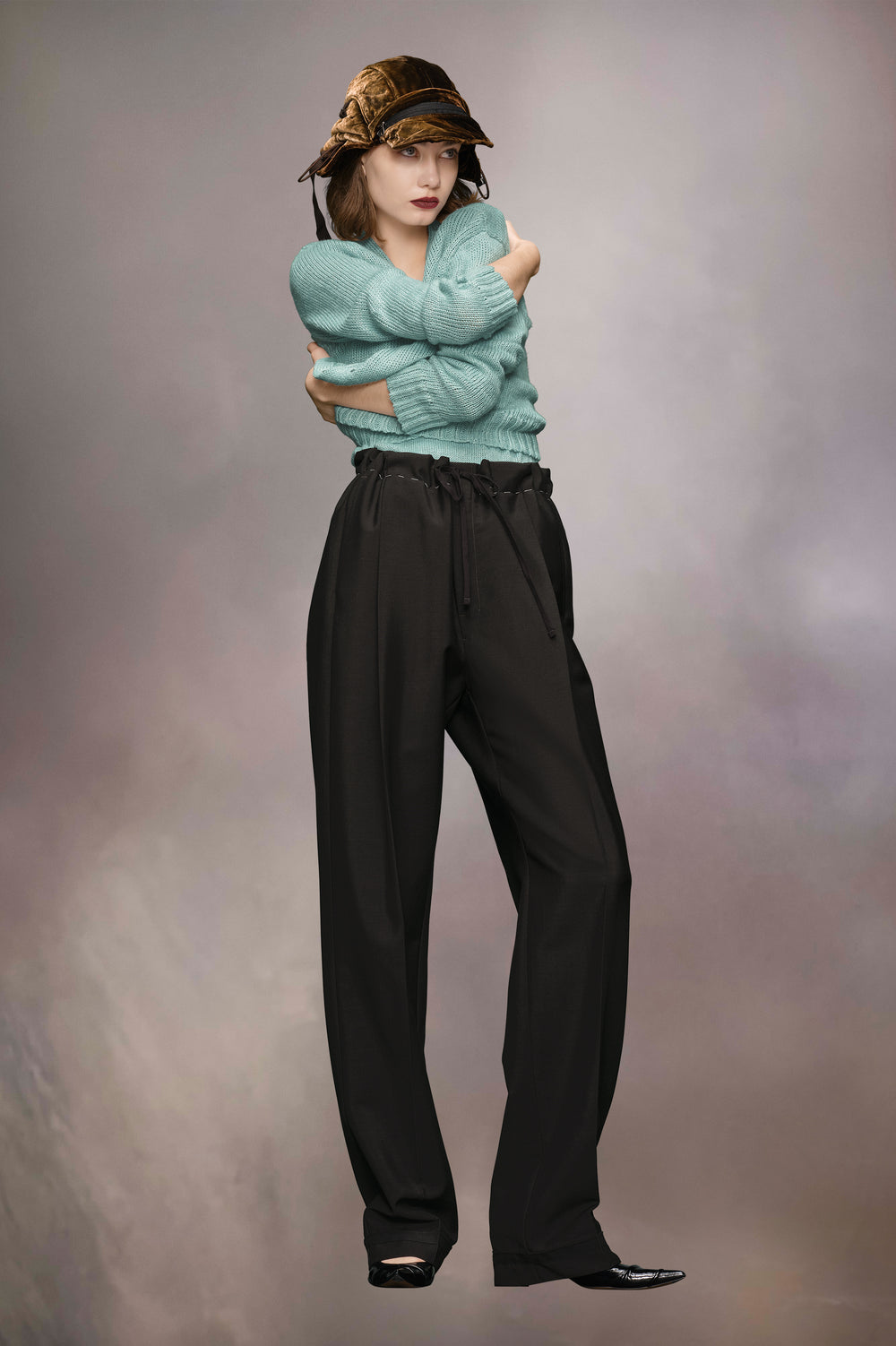 Mohair trousers