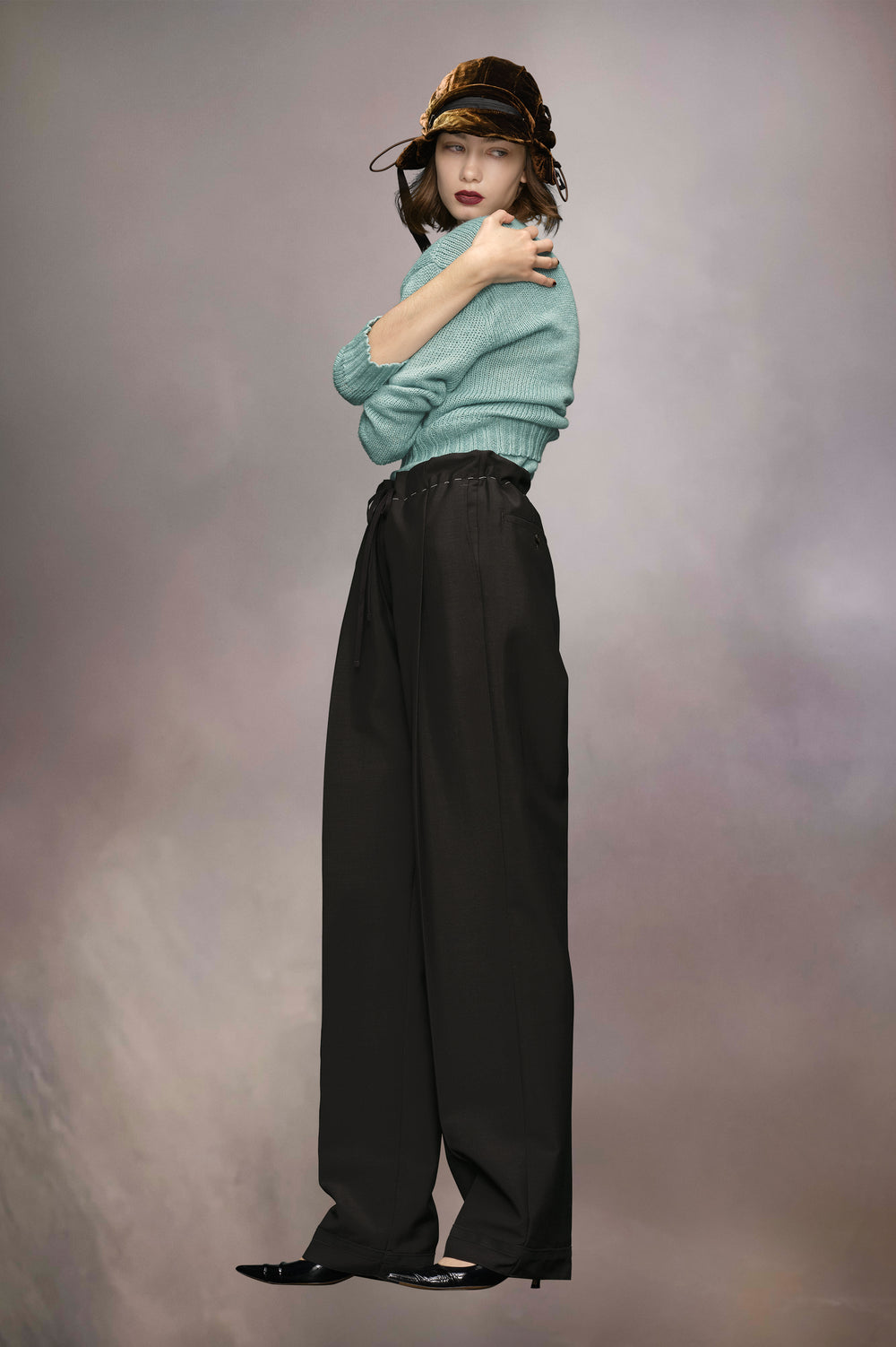 Mohair trousers