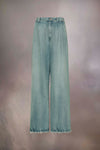Pleat jeans