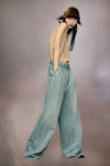 Pleat jeans