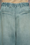 Pleat jeans