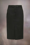 Skater chino midi skirt