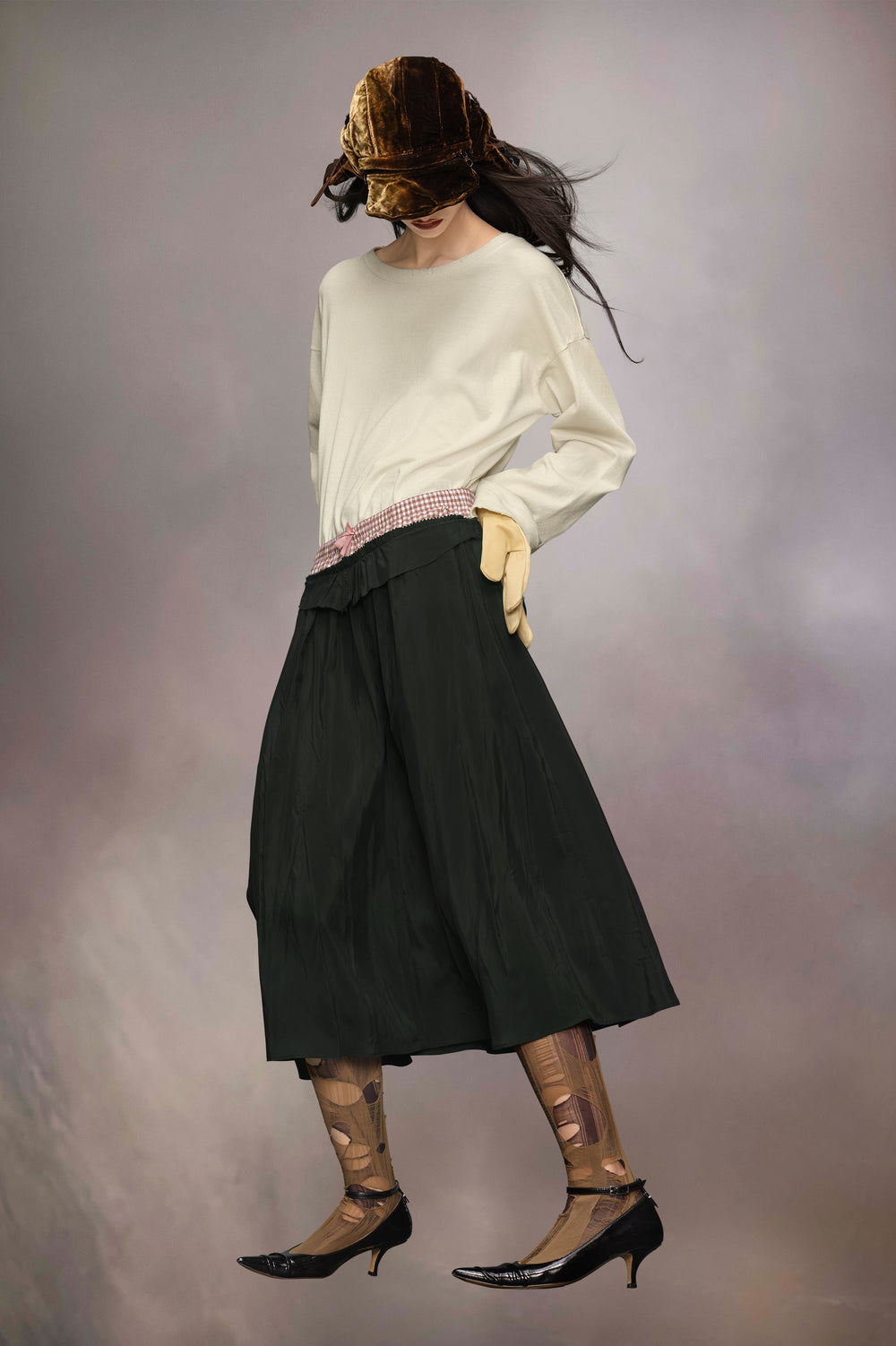 Anonymity of the lining skirt