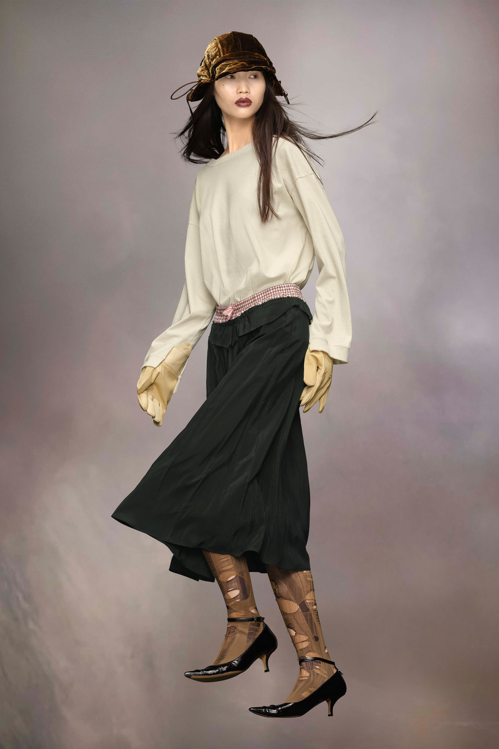 Anonymity of the lining skirt