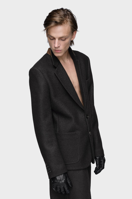 Felted wool jacket