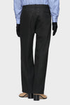 Felted Wool Straight-Leg Trousers