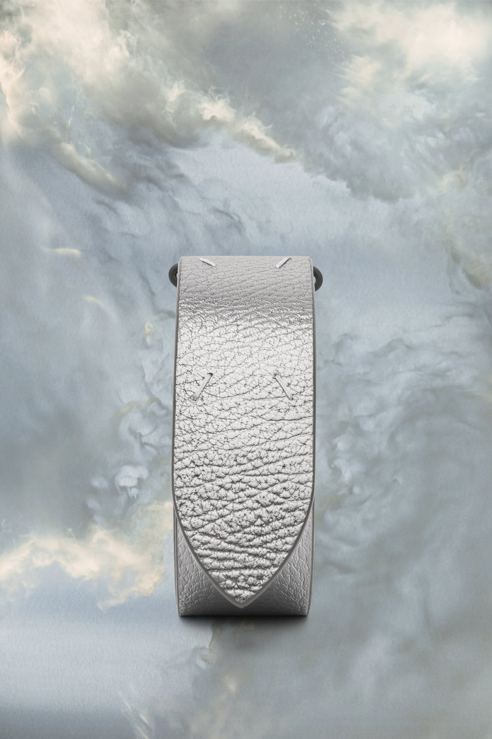 Metallic Leather Belt