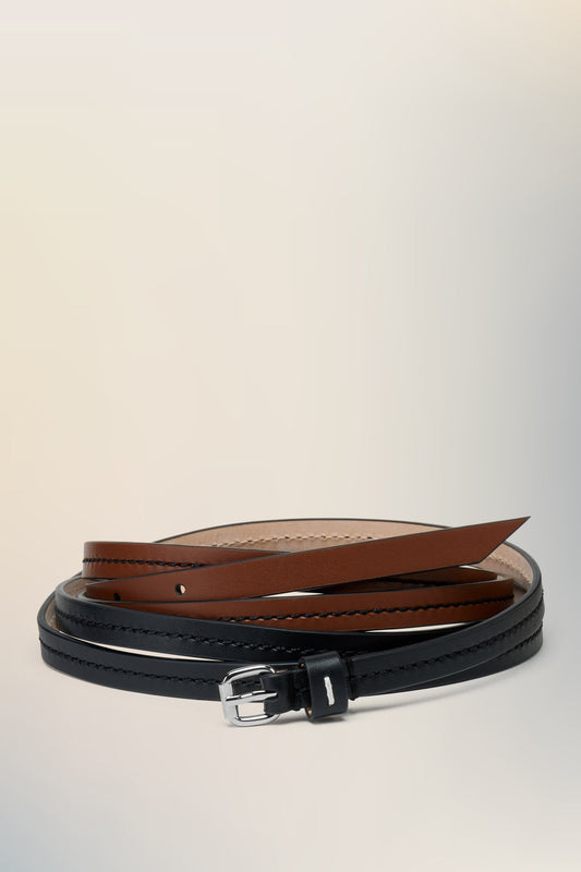 Leather belt
