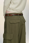 Leather belt