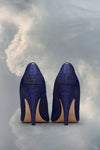 Tabi rhinestone pump
